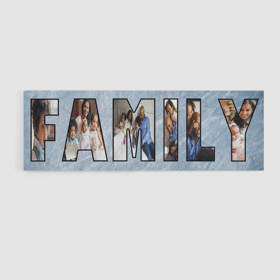 FAMILY word art Canvas collage