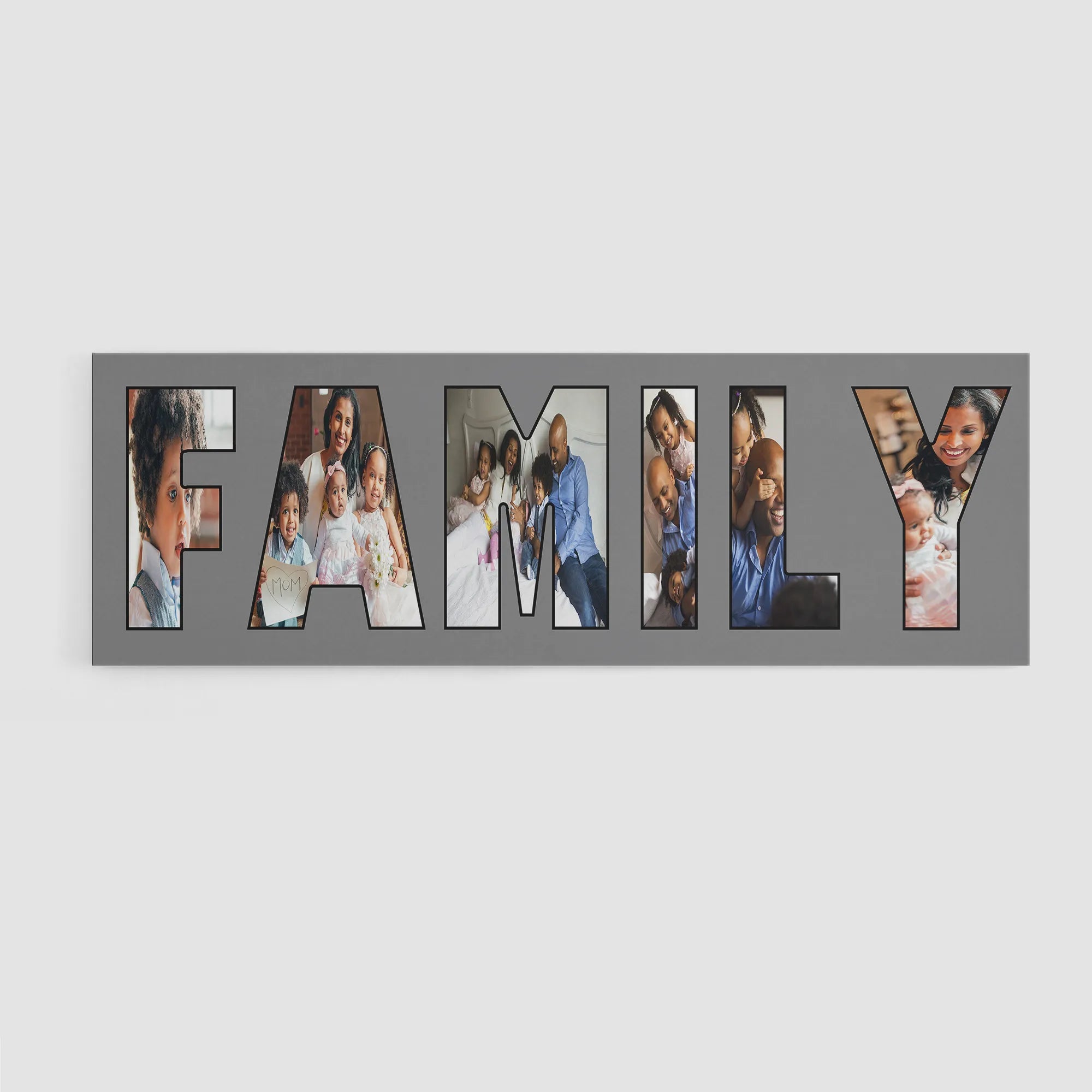 FAMILY word art Canvas collage