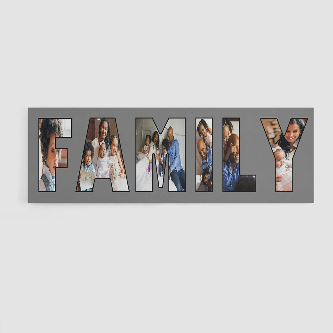 FAMILY word art Canvas collage