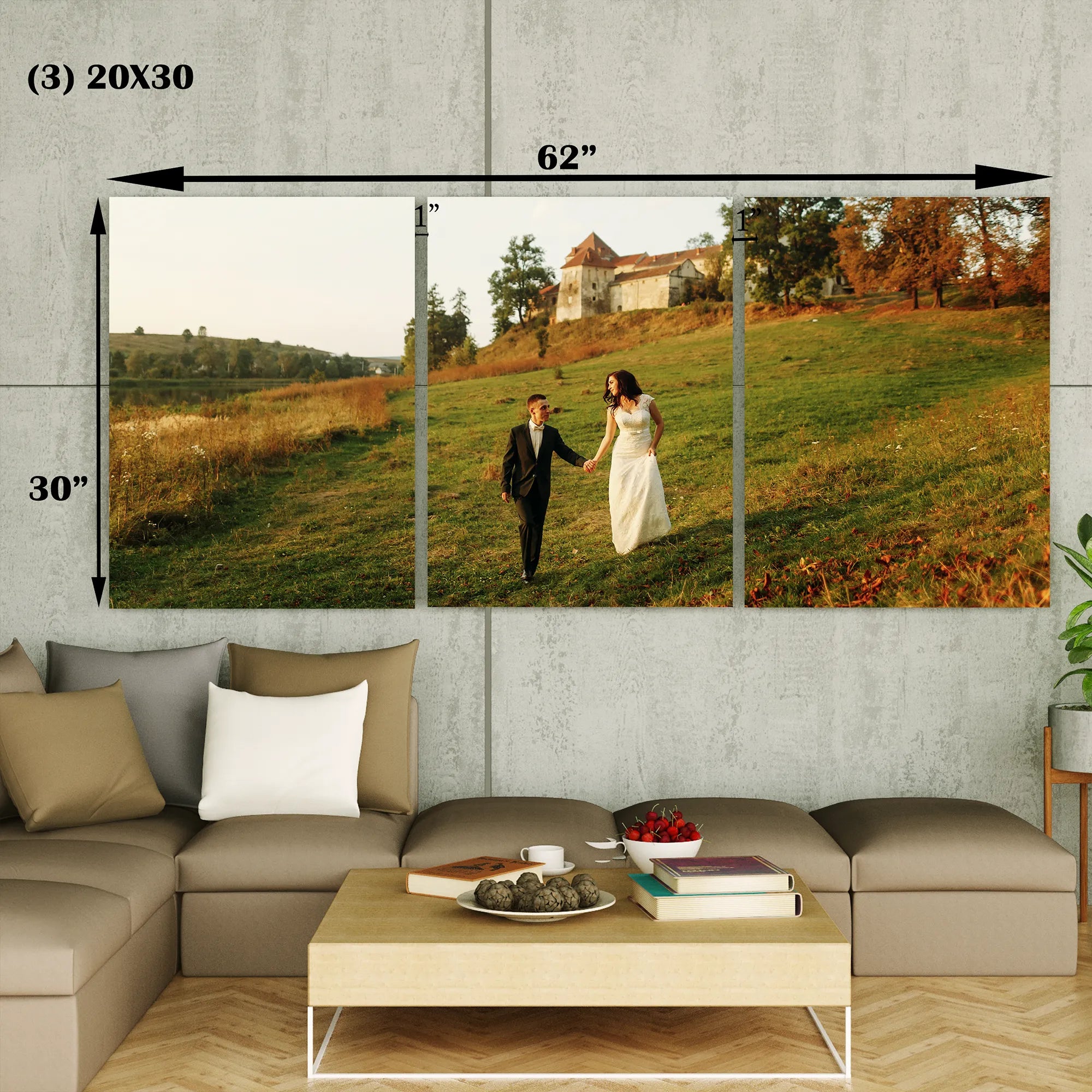 Triptych wall Prints