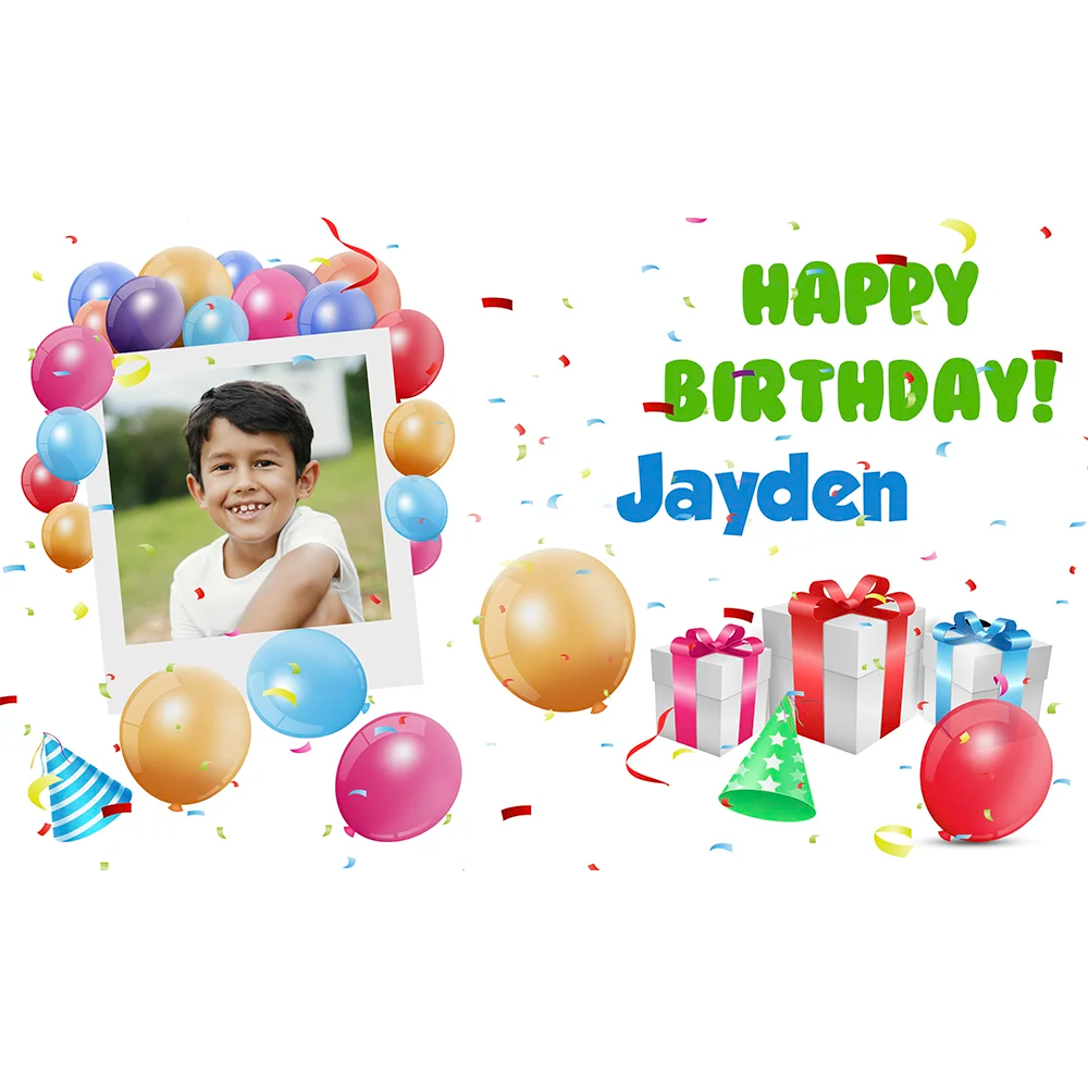 Birthday Presents Banner