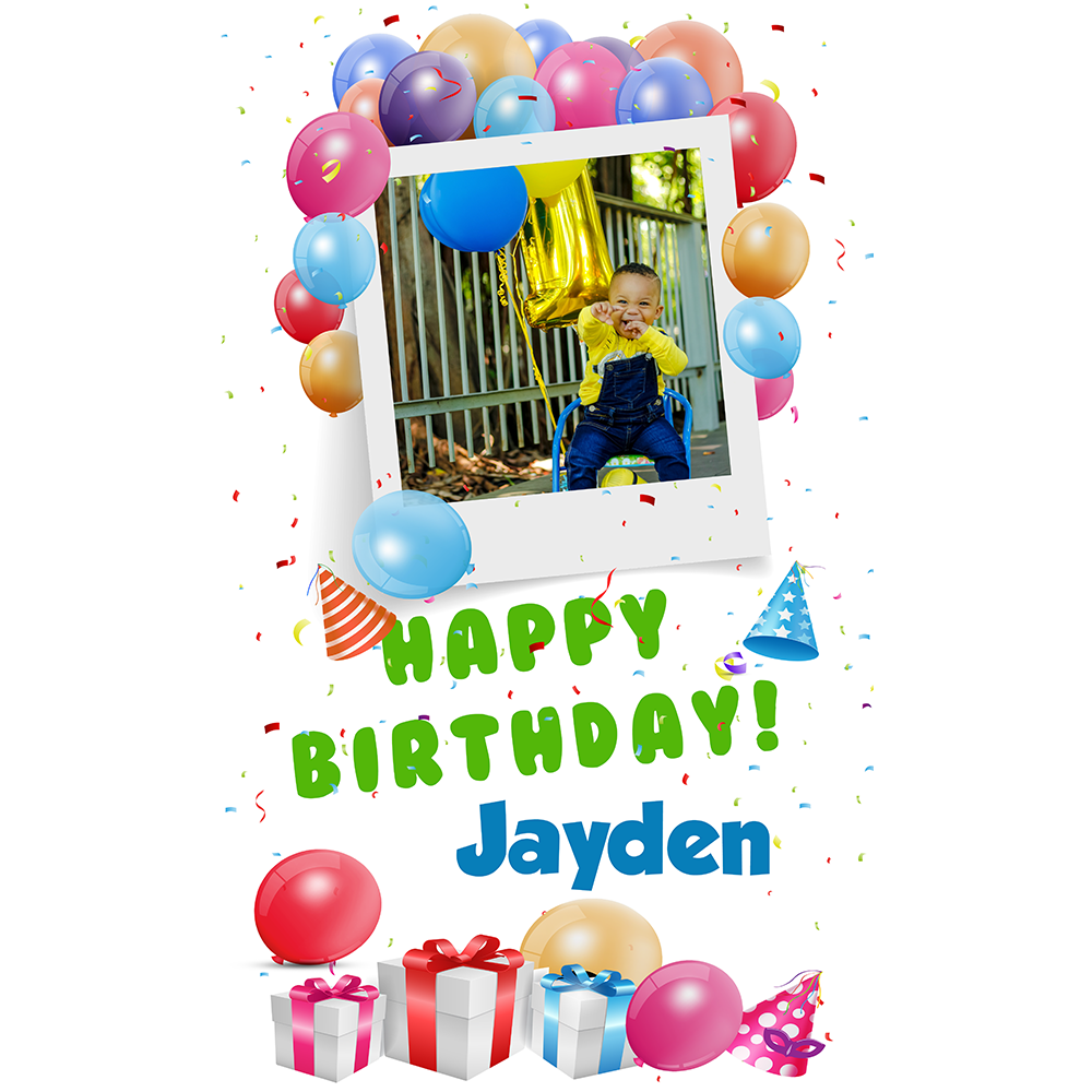 Birthday Presents Banner