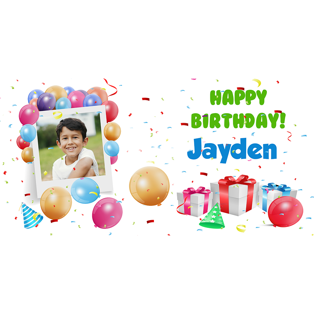 Birthday Presents Banner