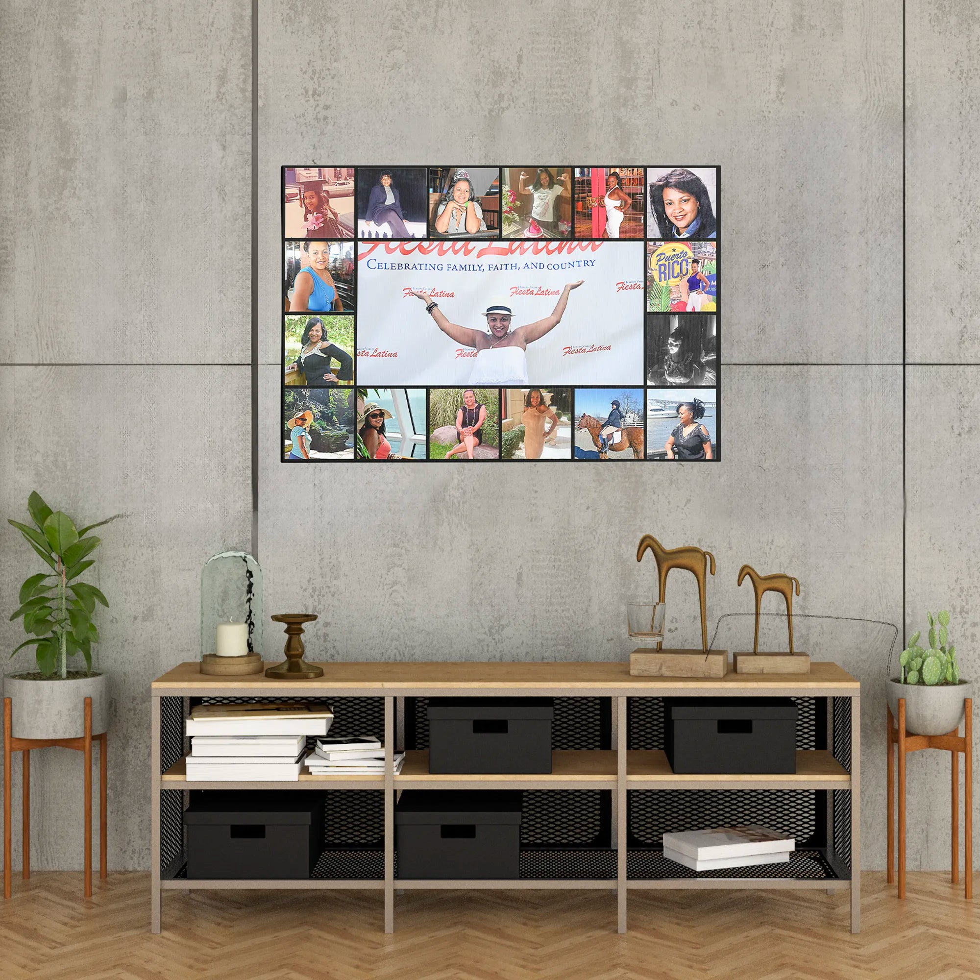 17 Outline Canvas Collage