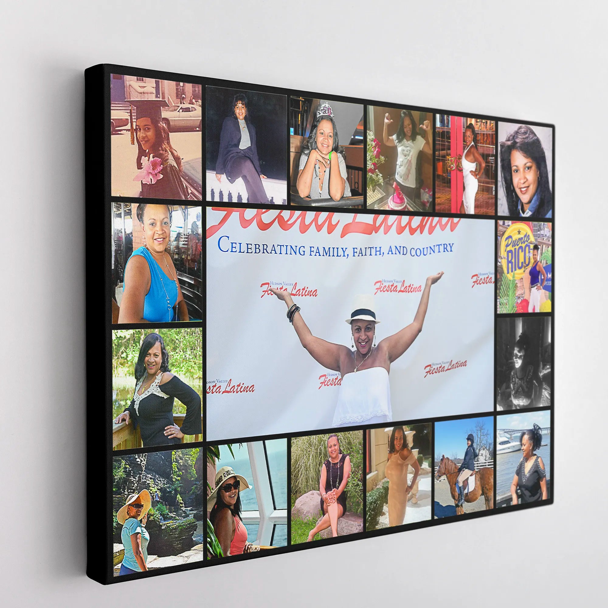 17 Outline Canvas Collage