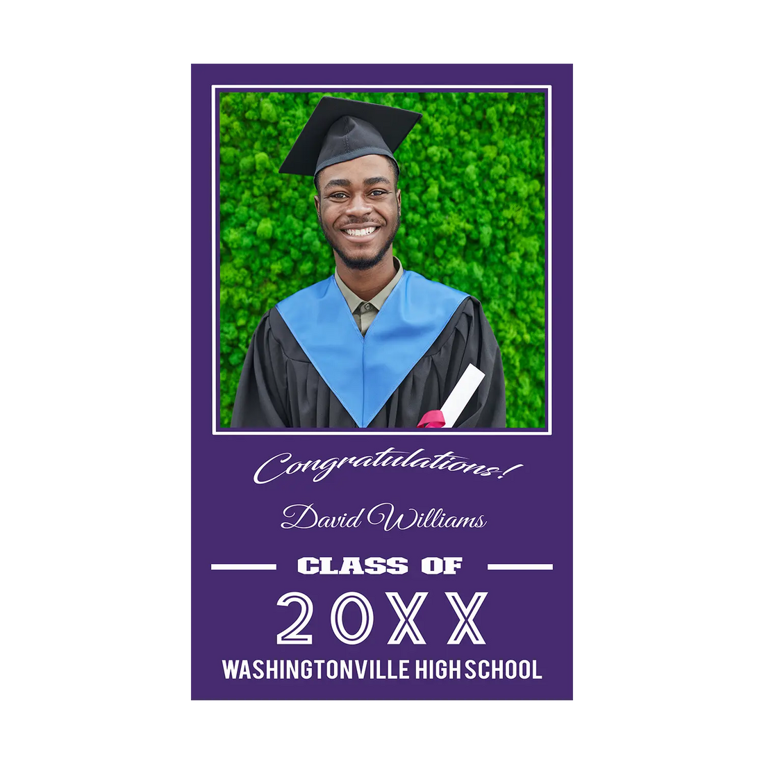 Congratulation Vinyl Banner