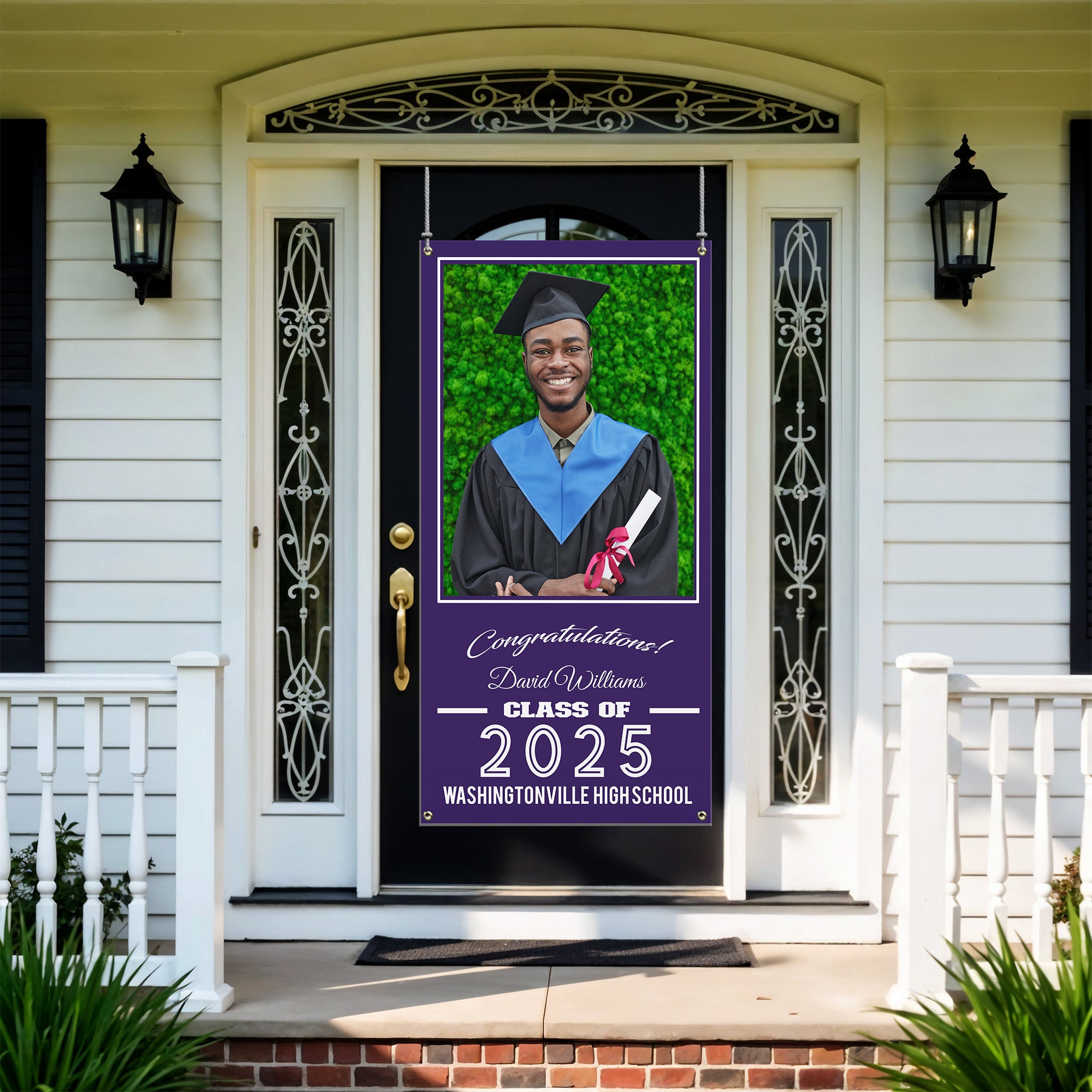 Congratulation Vinyl Banner