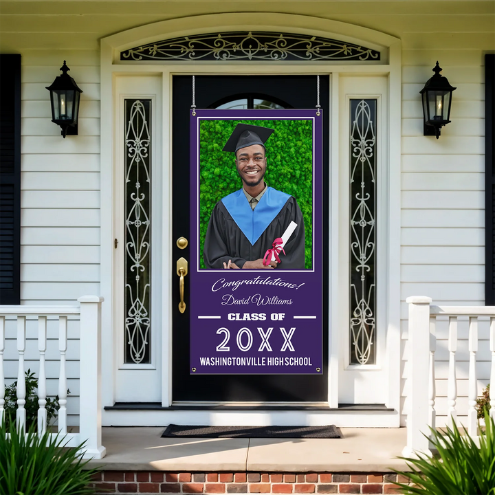 Congratulation Vinyl Banner