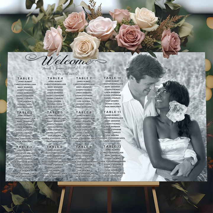 Custom Stylish seating chart