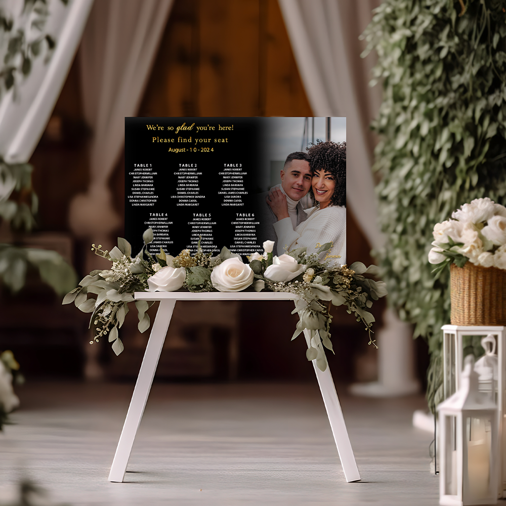 Fade to black seating chart