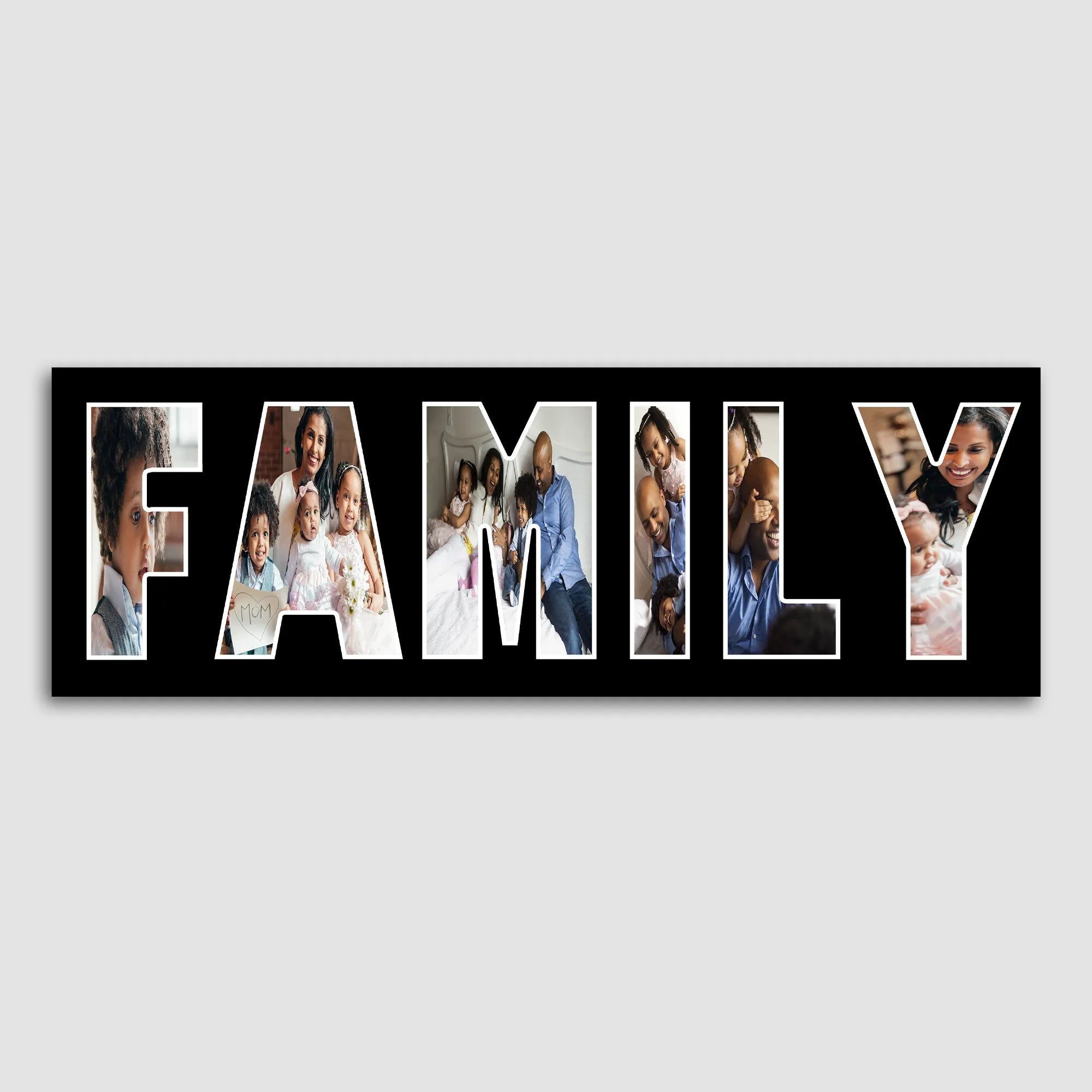 FAMILY word art Collage