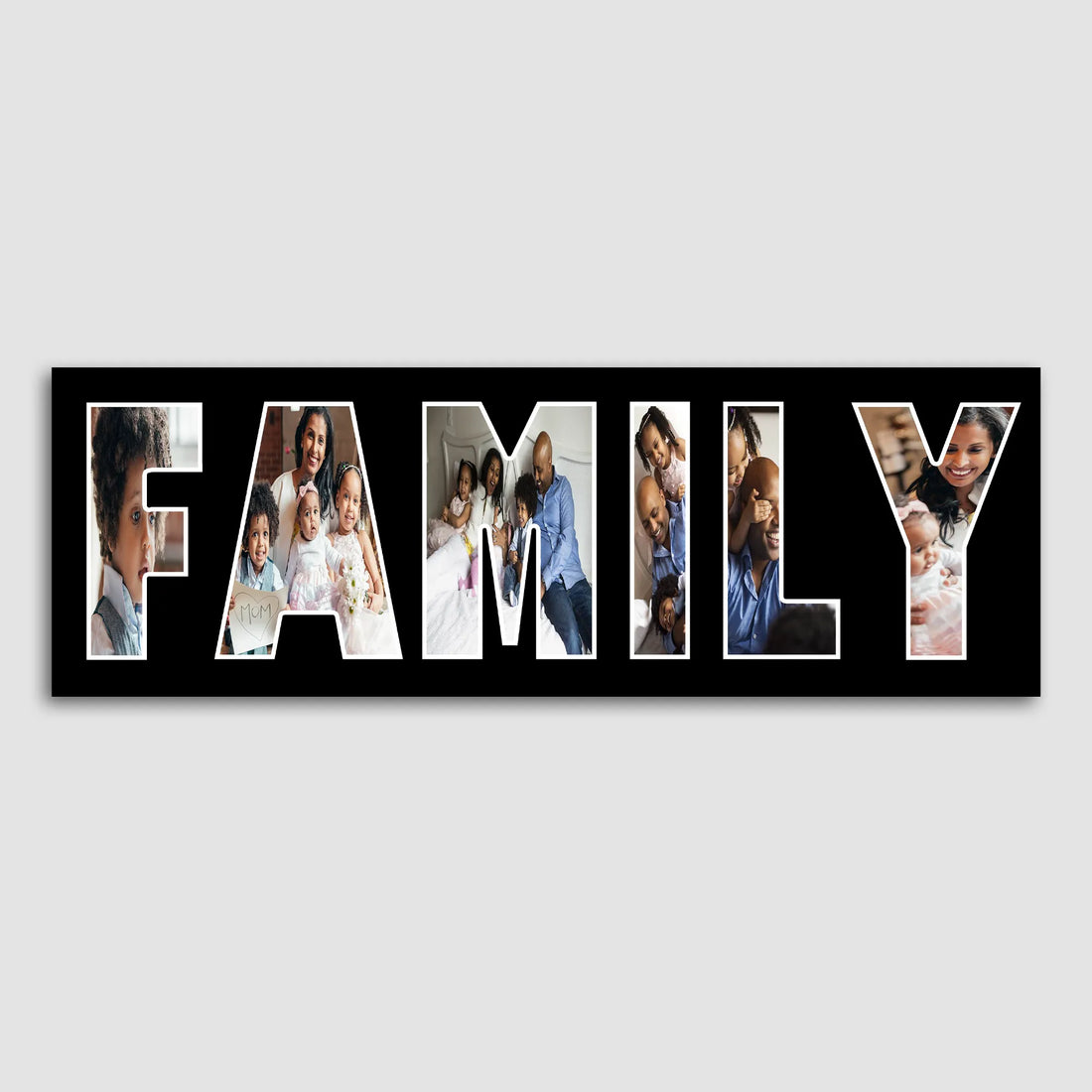 FAMILY word art Collage