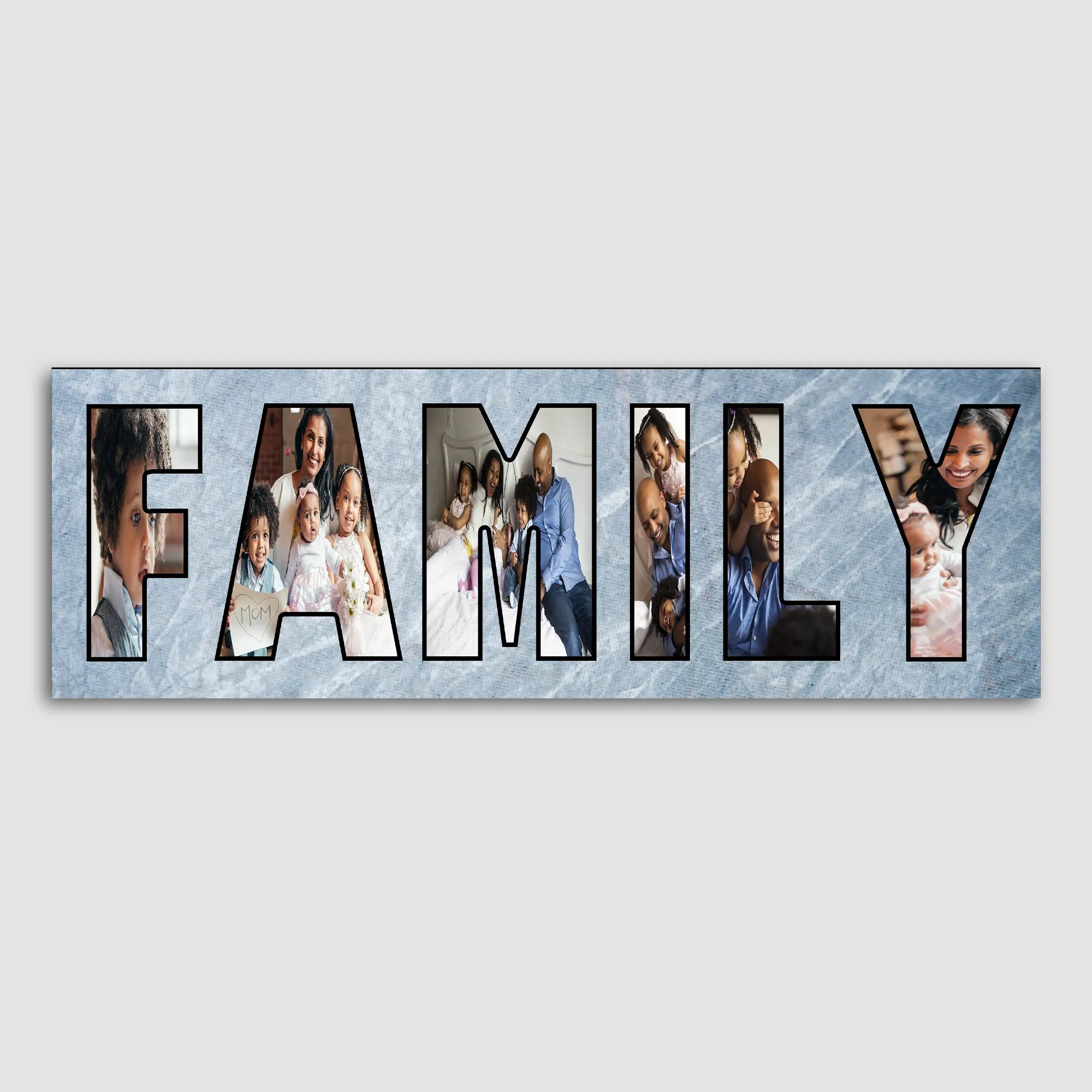 FAMILY word art Collage