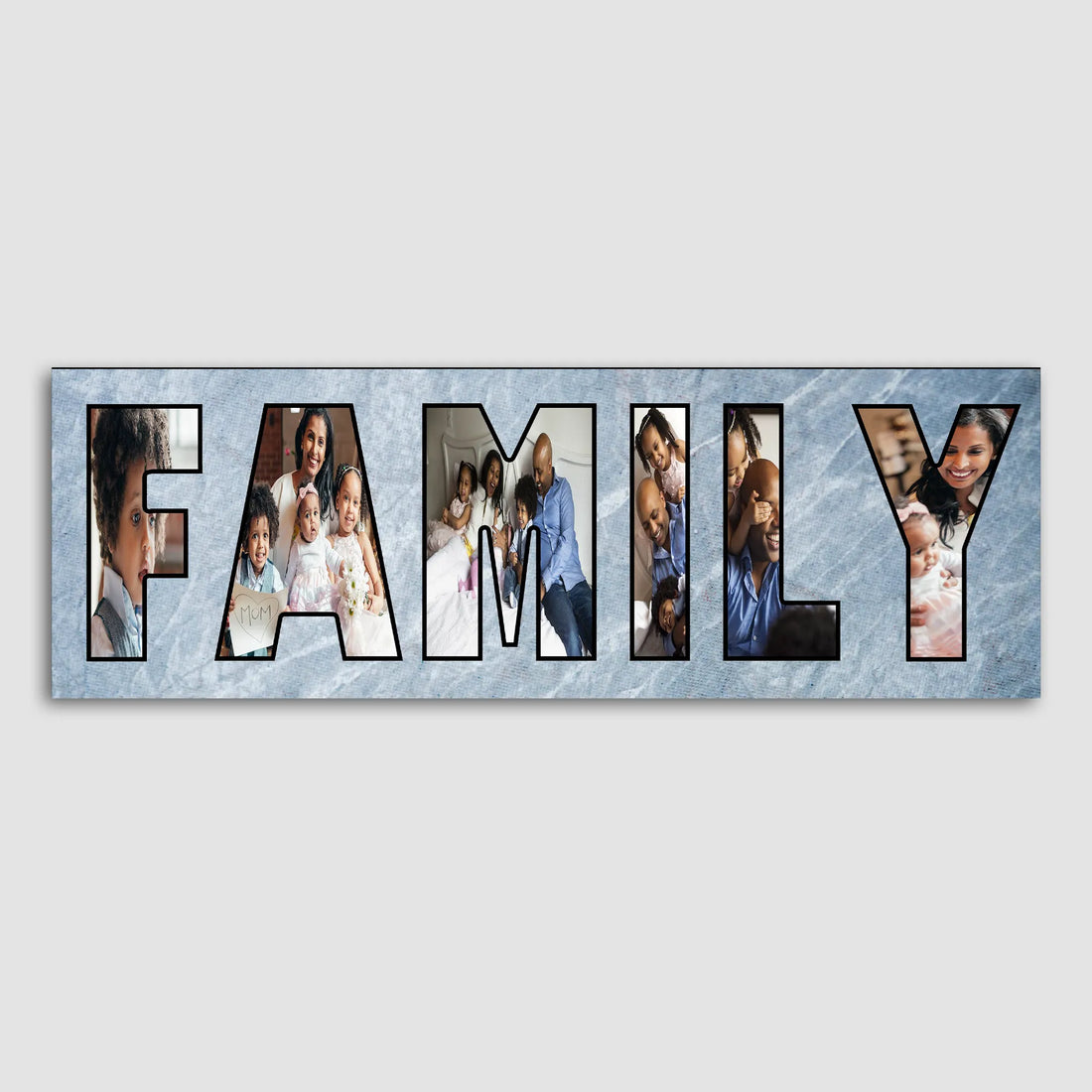 FAMILY word art Collage