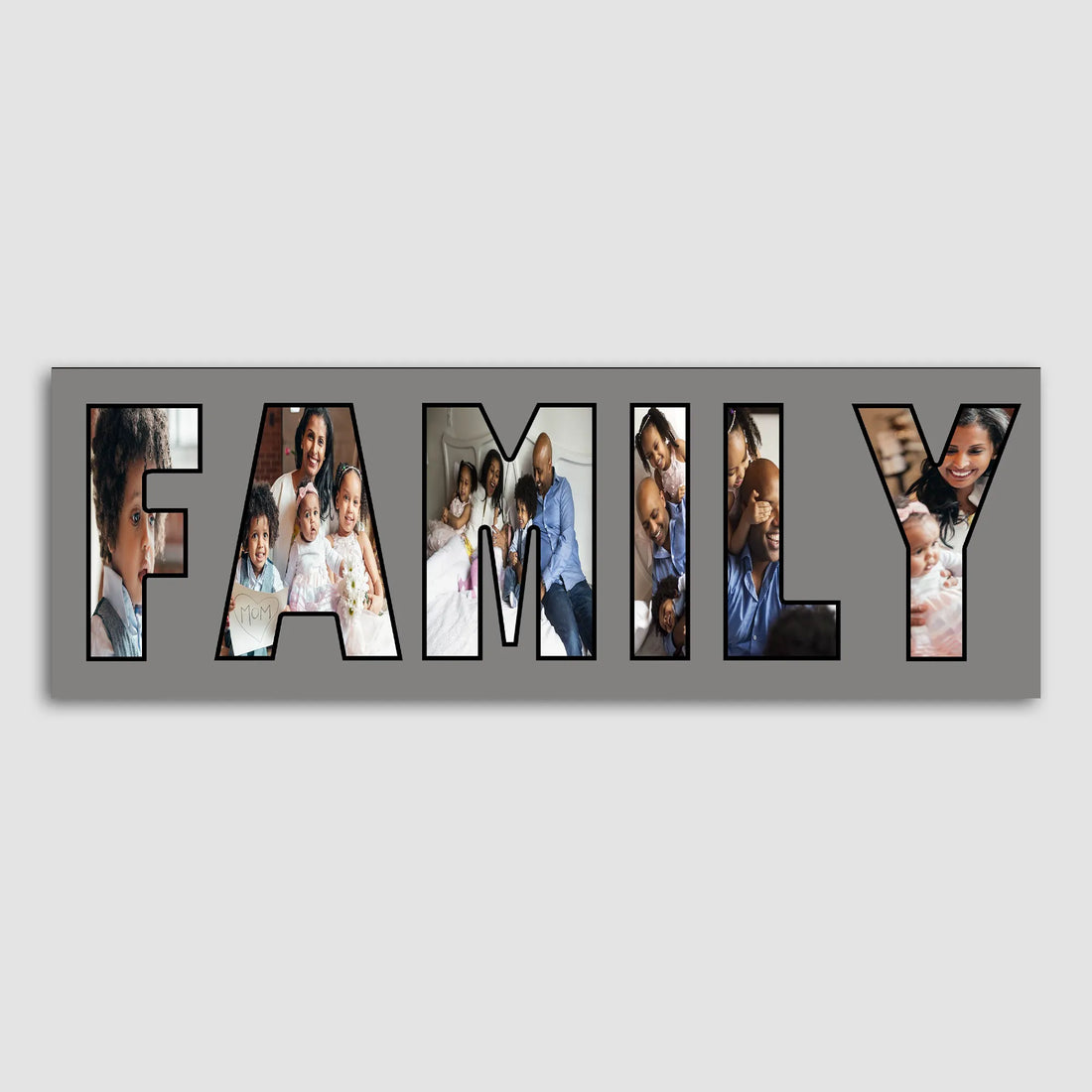 FAMILY word art Collage