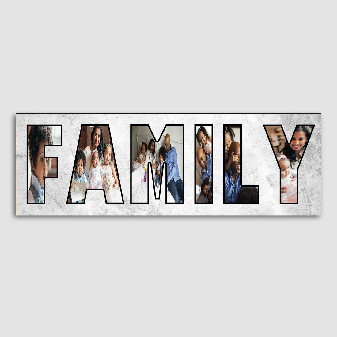 FAMILY word art Collage