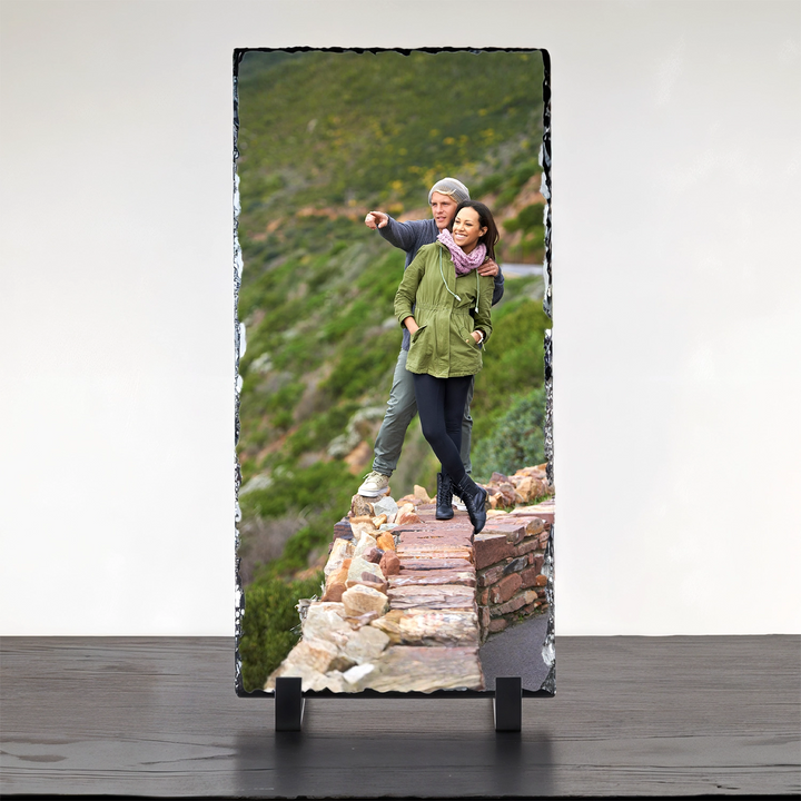 Design your own Photo Slate plaque