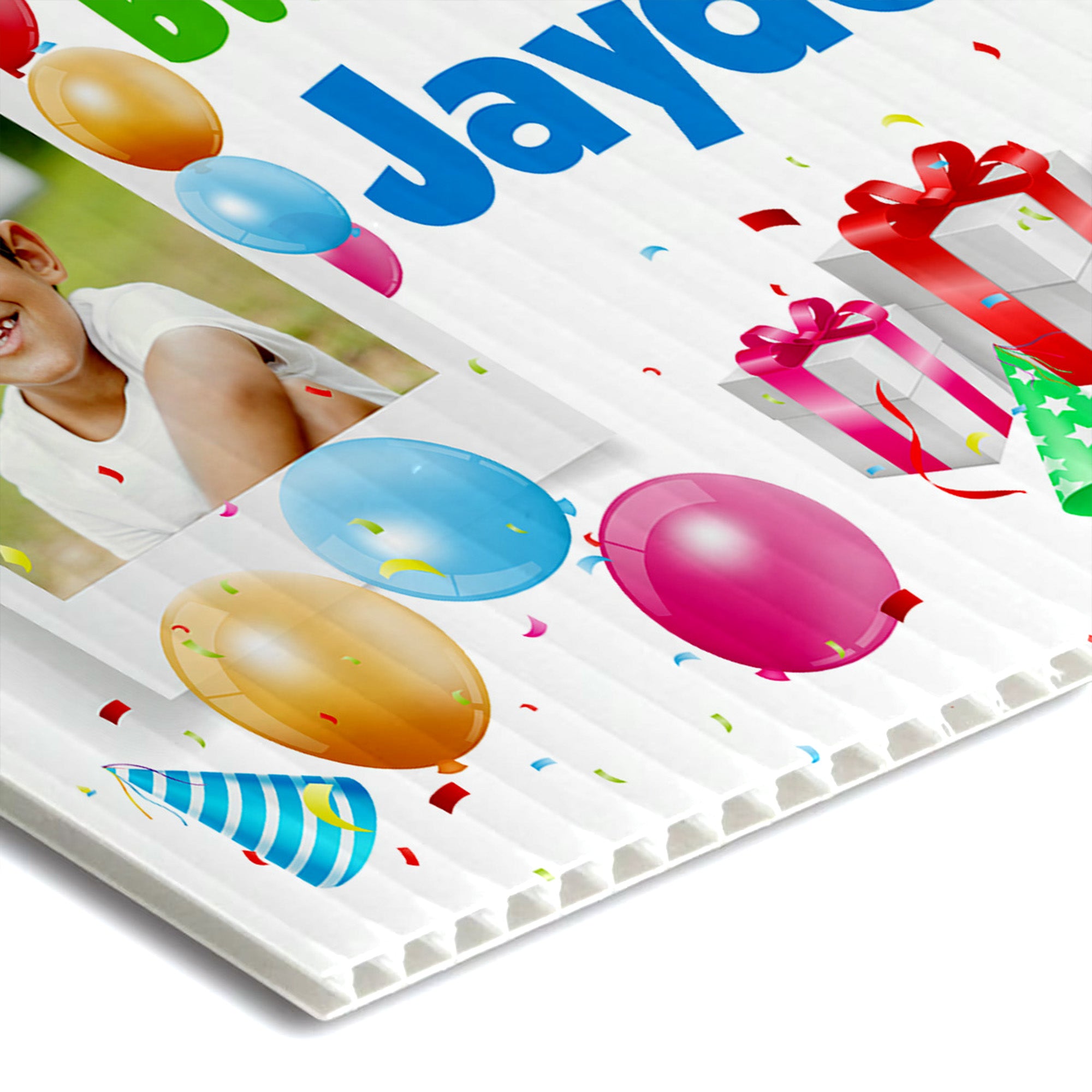 Birthday Balloon Yard Sign