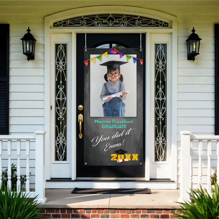Pre - K Chalkboard Graduation Banner
