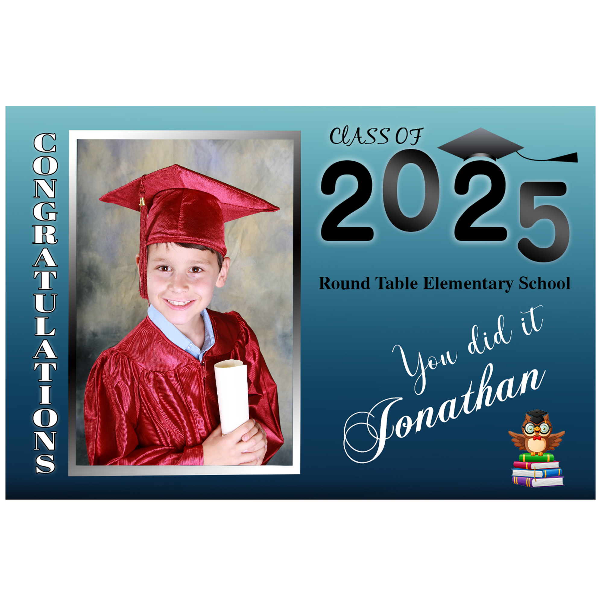 Preschool Graduation Yard Signs