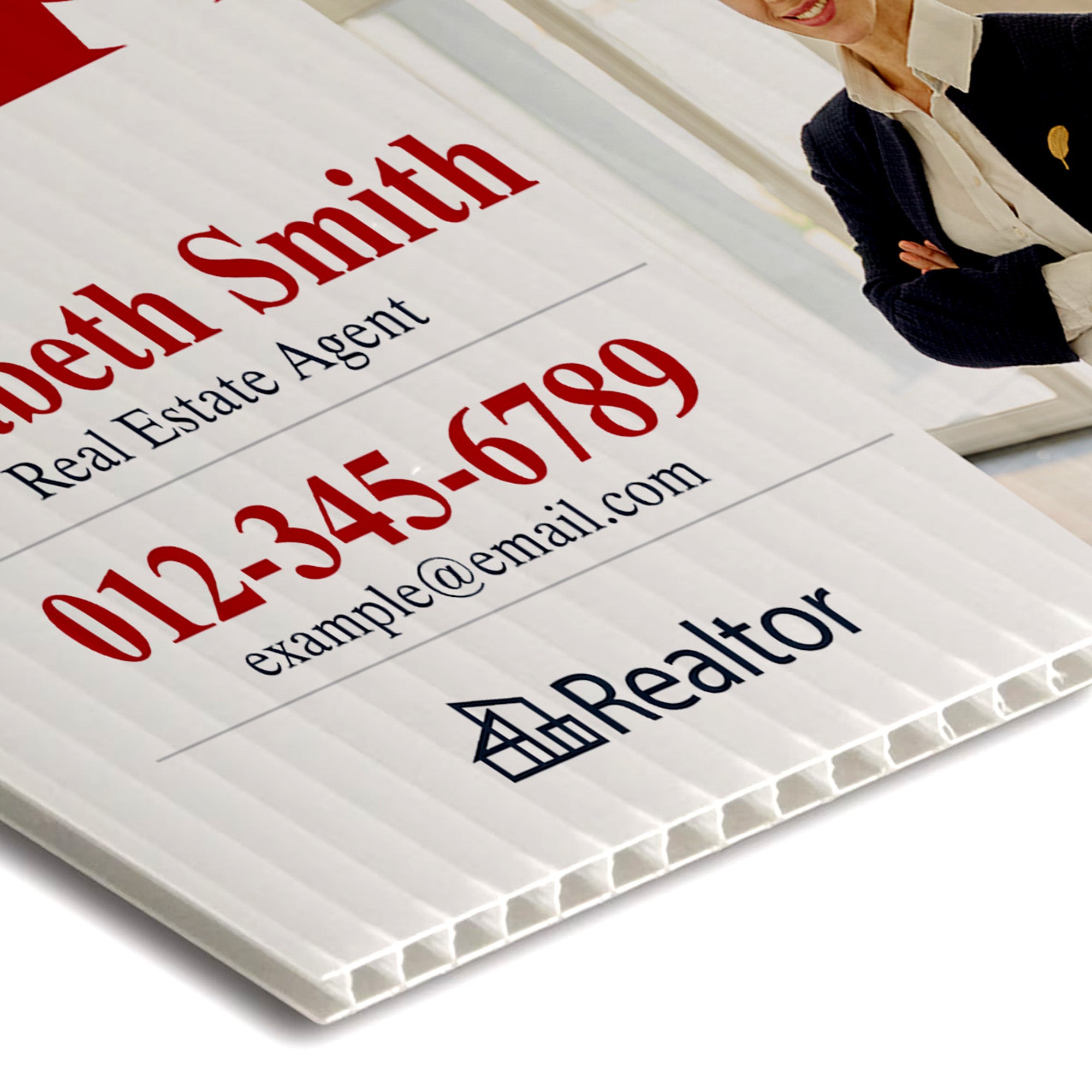 Real Estate Agent Yard Signs