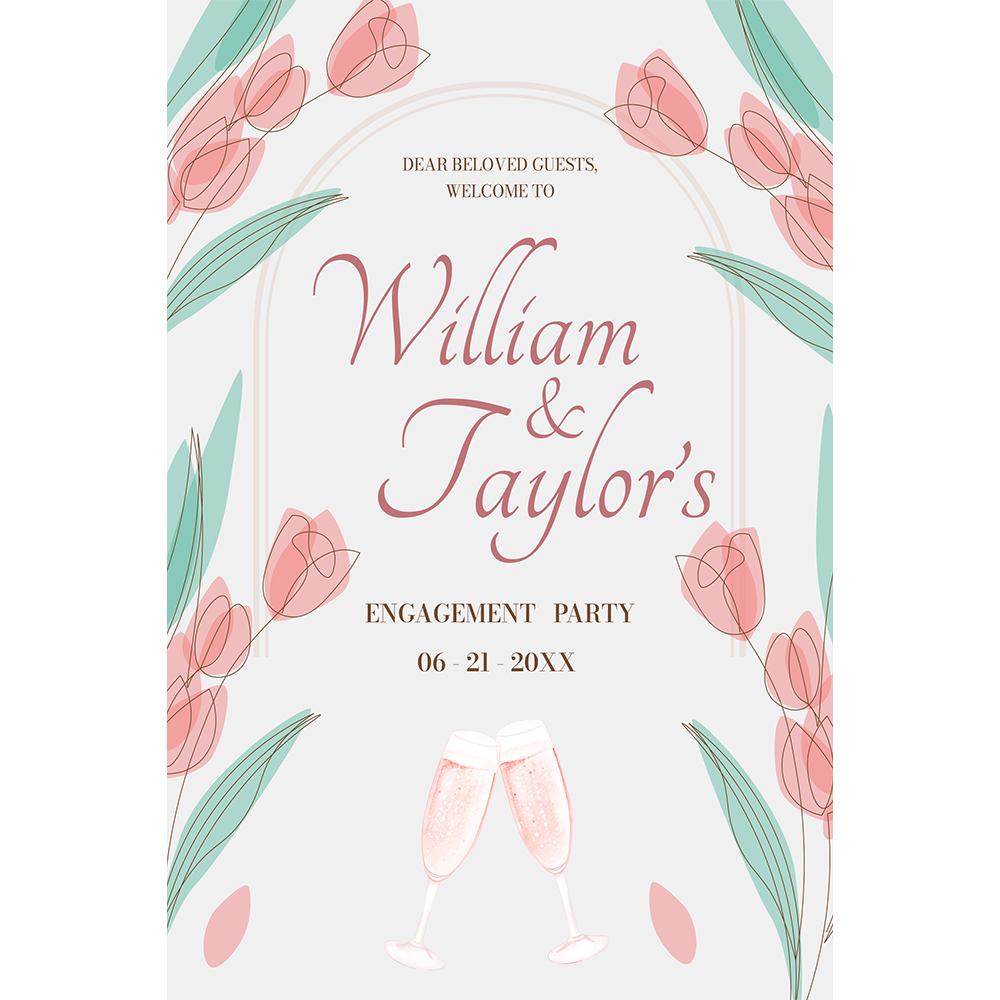 Rose Arch Engagement party