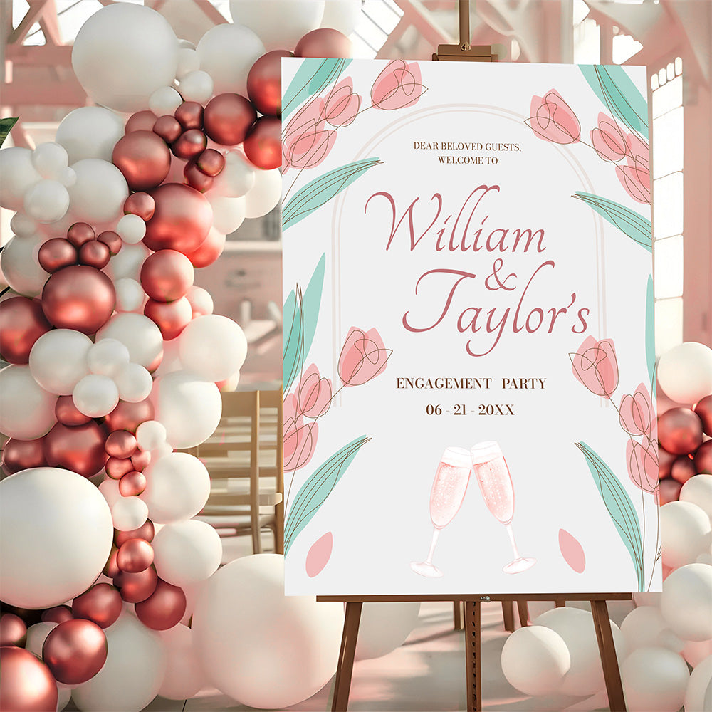 Rose Arch Engagement party