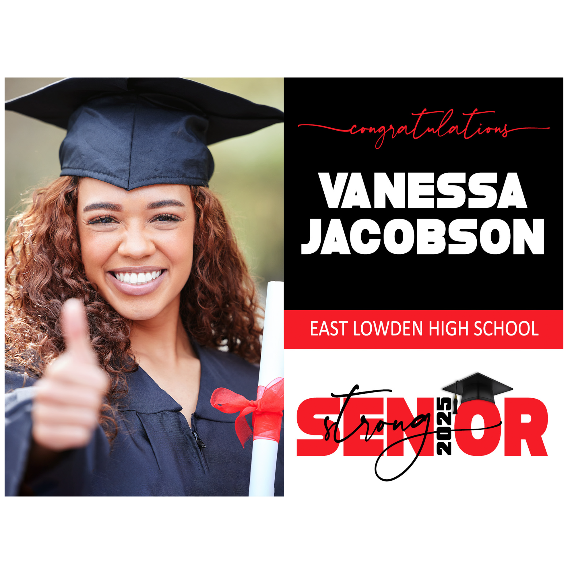 Senior Strong Yard Sign