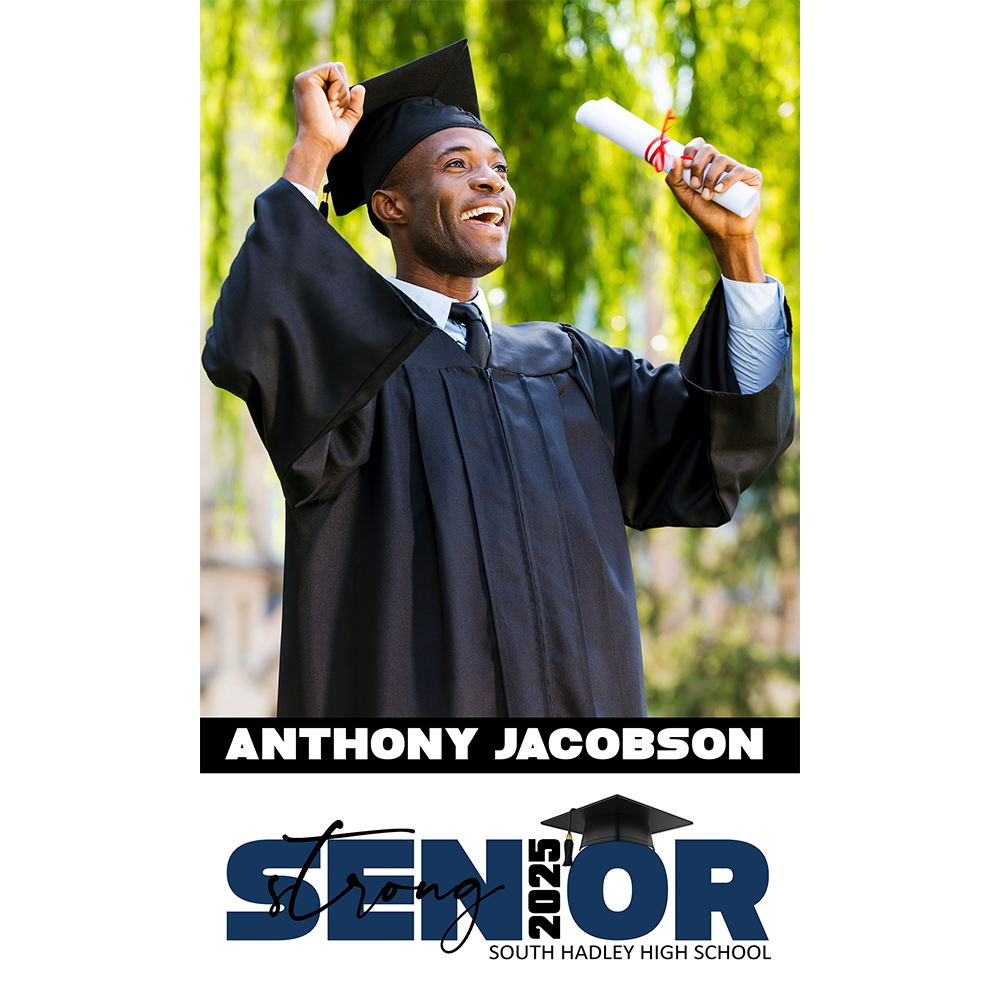 Senior Strong Vertical Banner