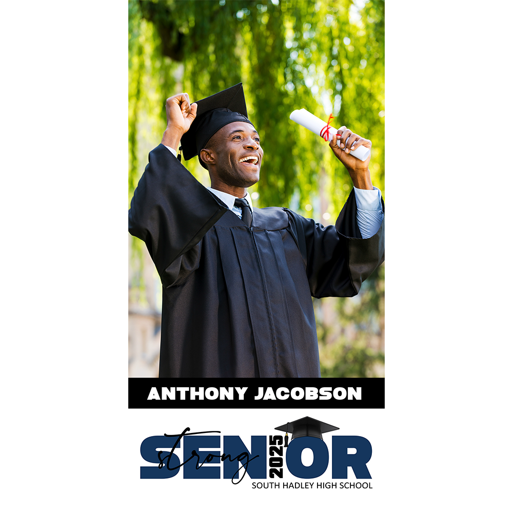 Senior Strong Vertical Banner