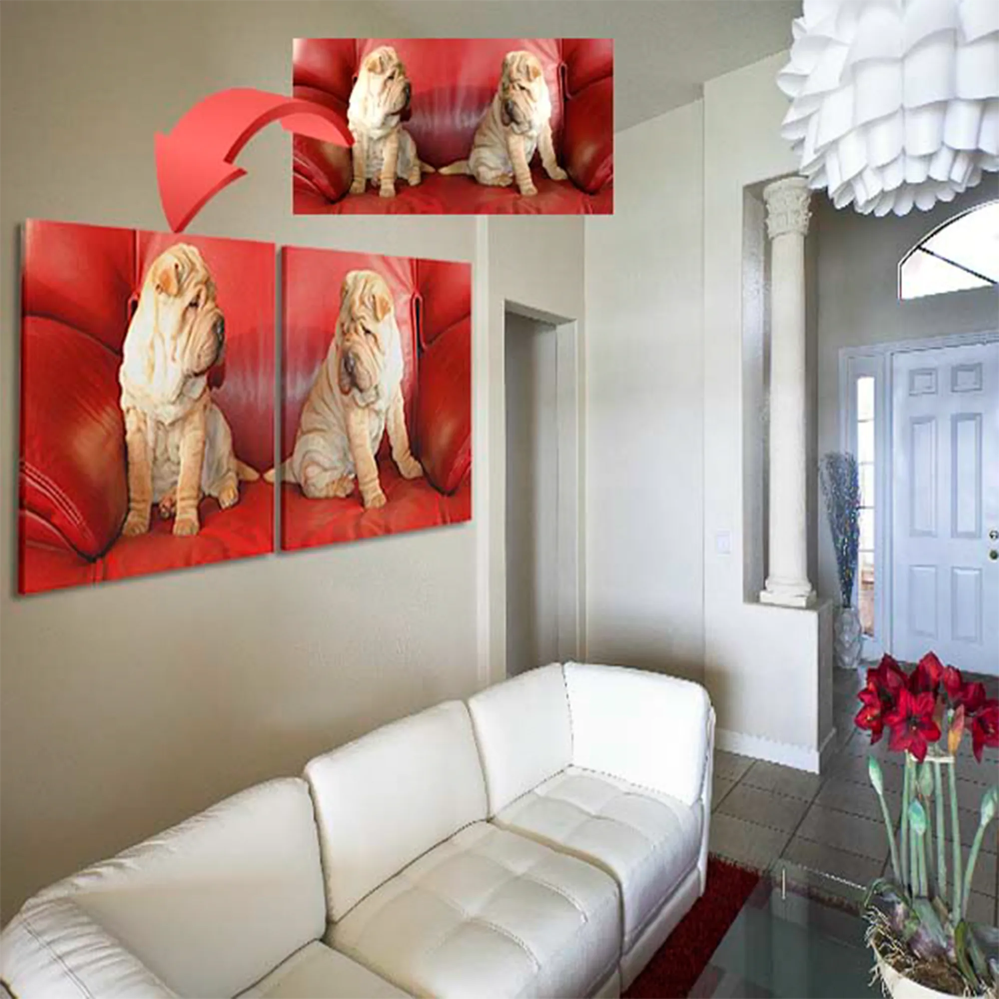 Square Splits Panels