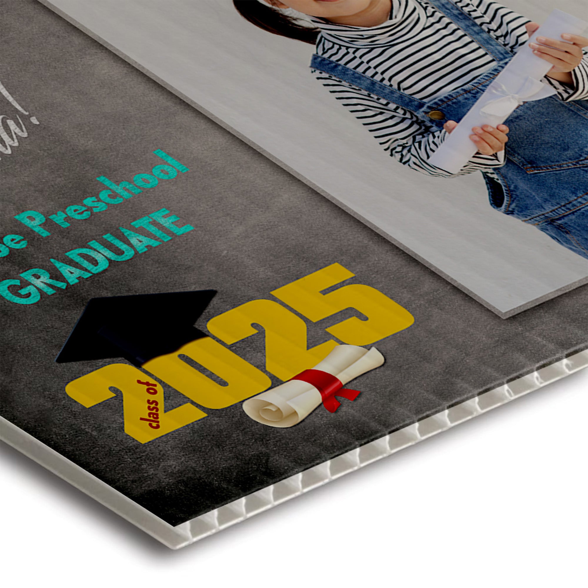 Pre - K Chalkboard Graduation Yard Signs